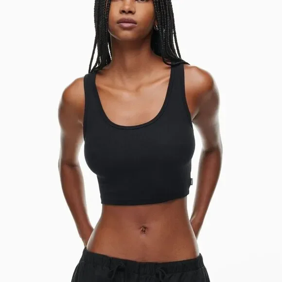 TNA Ribbed Cropped Tank - Picture 5 of 6